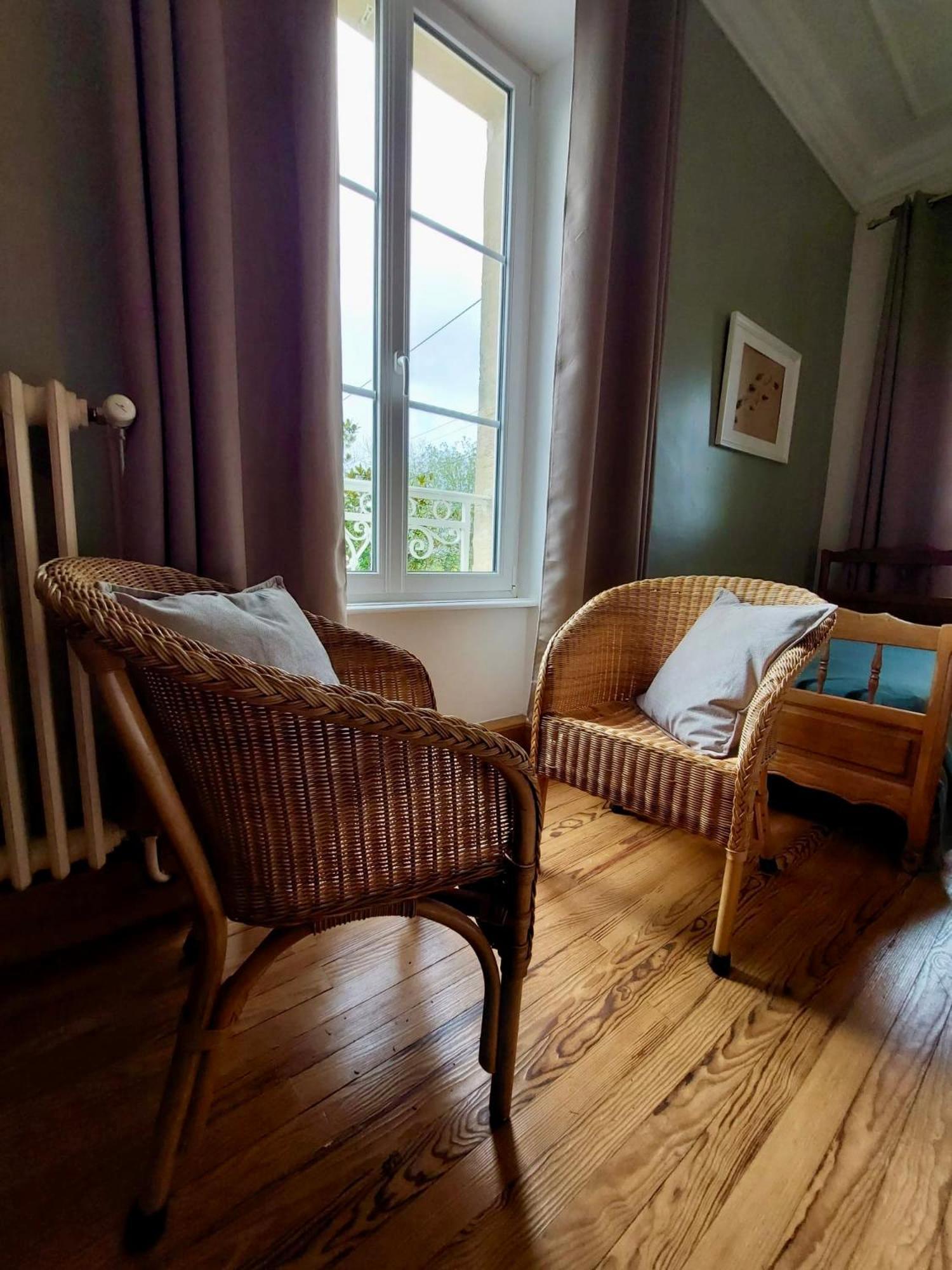 فيرفيل سور مير Les Chambres D'Omaha Beach Etablissement Avec Deux Chambres D'Hotes, Petit-Dejeuner Compris Fait-Maison Et Produits Locaux المظهر الخارجي الصورة